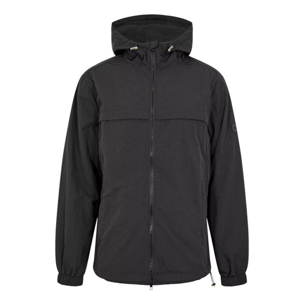 Capo Mens Crinkled Jacket / Black